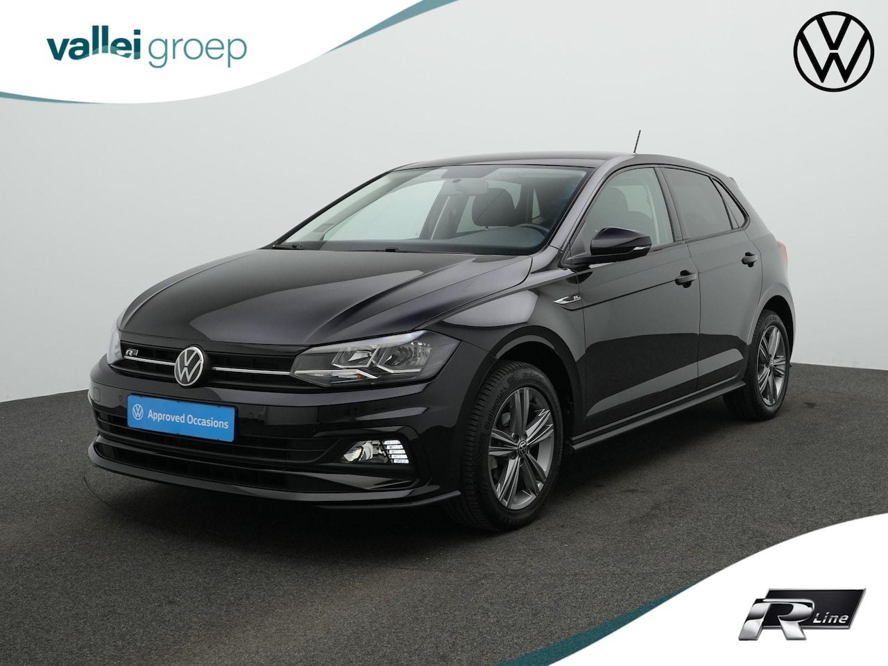 Volkswagen Polo - 1.0 TSI 95 pk R-Line Edition | Adaptive Cruise | Navigatie | Parkeersensoren voor/achter - AutoWereld.nl