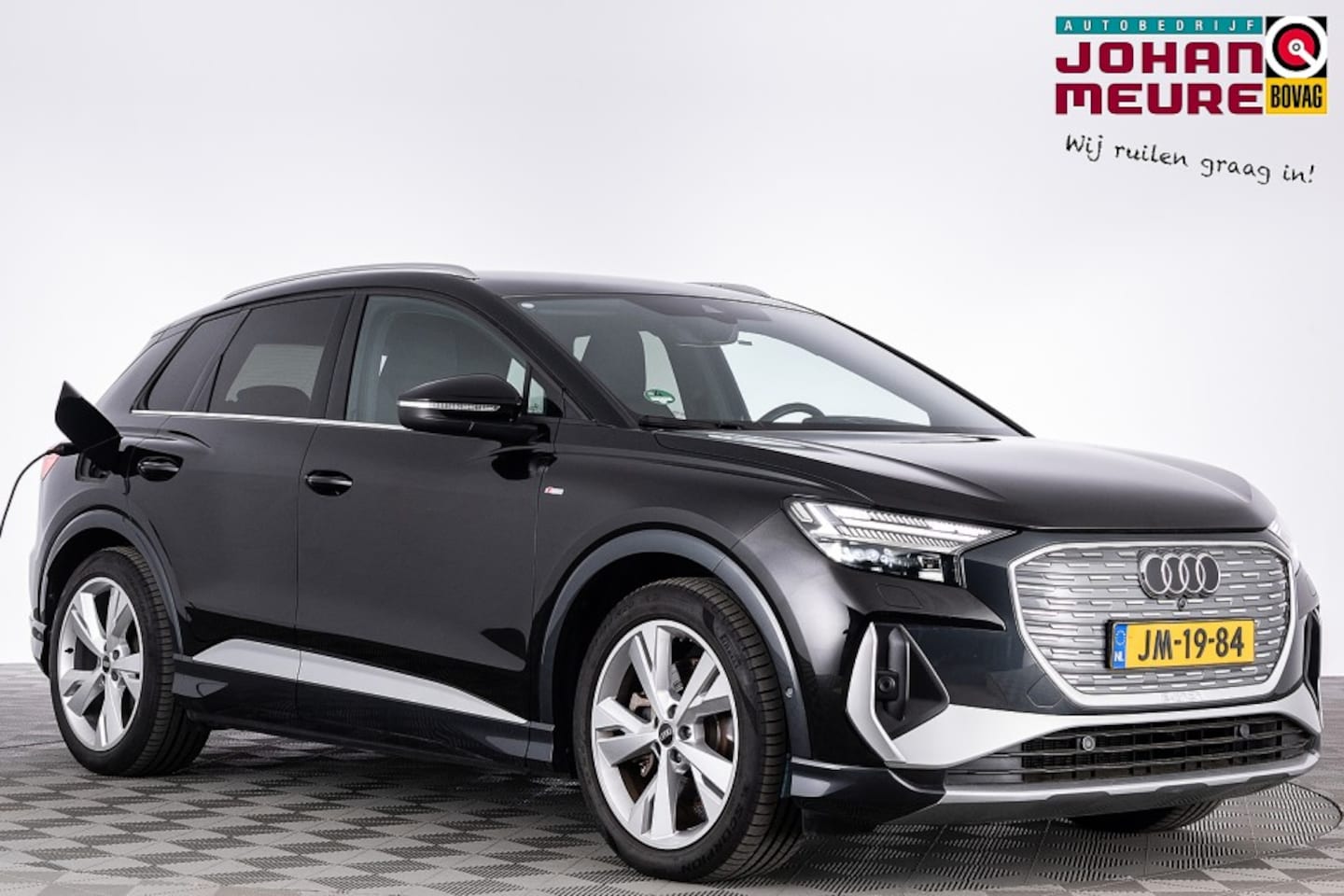 Audi Q4 e-tron - 50 quattro S Line 77 kWh | EL. Stoel | Head-UP | CAMERA | NAVI | Trekhaak | SOH 92,14 . - AutoWereld.nl