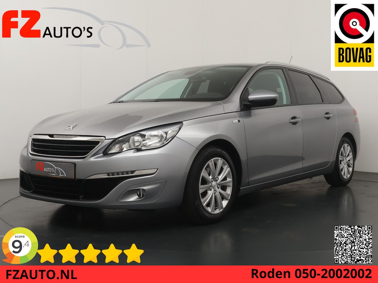 Peugeot 308 SW - 1.2 PureTech Style - Navigatie - Climate Control - Cruise Control - Lichtmetalen Velgen - AutoWereld.nl