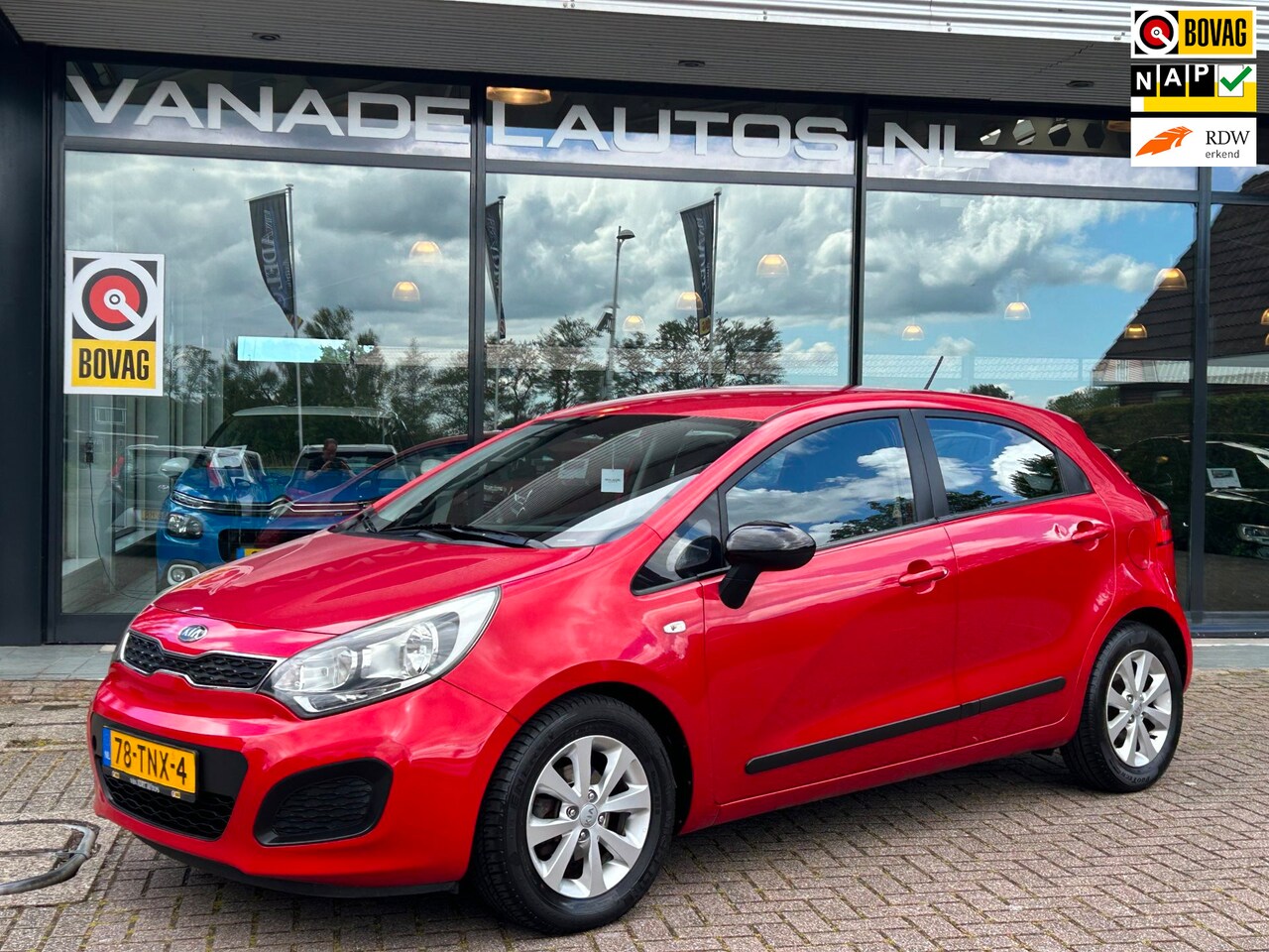 Kia Rio - 1.2 CVVT Comfort Pack 5Drs Airco LM-Velgen NL-Auto NAP! - AutoWereld.nl