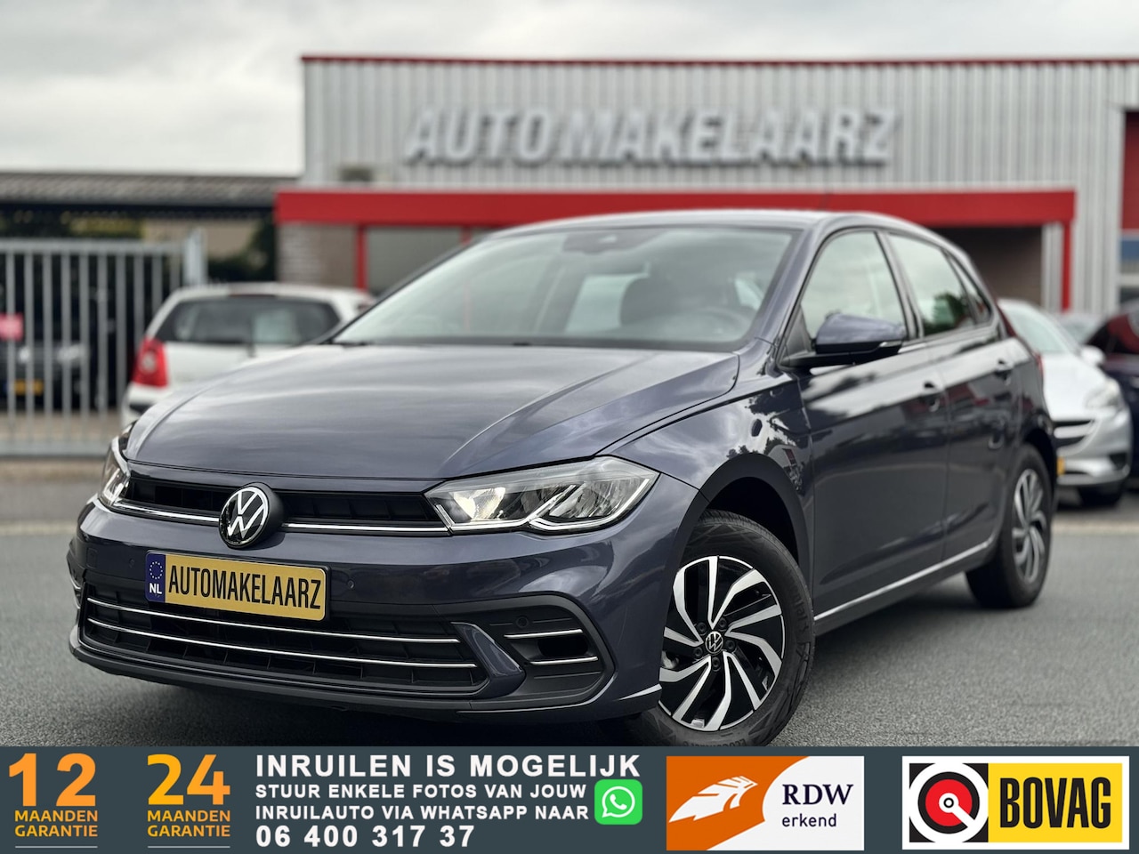 Volkswagen Polo - 1.0 TSI Life CARPLAY PDC AUTOMAAT - AutoWereld.nl