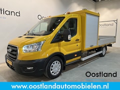 Ford Transit - 350 2.0 TDCI L4H1 Trend 130 PK RWD Open Laadbak / Euro 6 / Airco / Trekhaak 3.000 KG / Cru