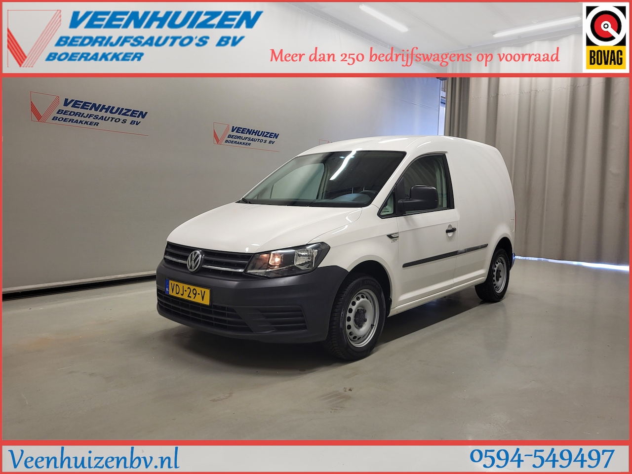Volkswagen Caddy - 2.0TDI Trekhaak Euro 6! - AutoWereld.nl