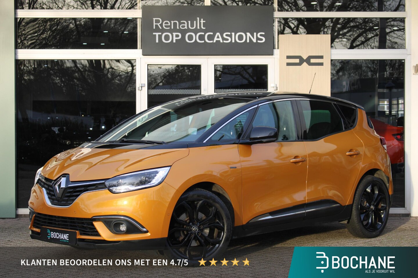 Renault Scénic - 1.3 TCe Black Edition Automaat | Panoramadak | Achteruitrij Camera | Head up display | BOS - AutoWereld.nl