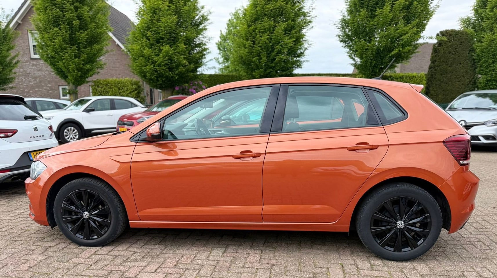 Volkswagen Polo - 1.0 TSI Highline|ORANGE|HIGHLINE|VIRITUEEL|AUTOMAAT|NAVI|AIRCO|NL| - AutoWereld.nl