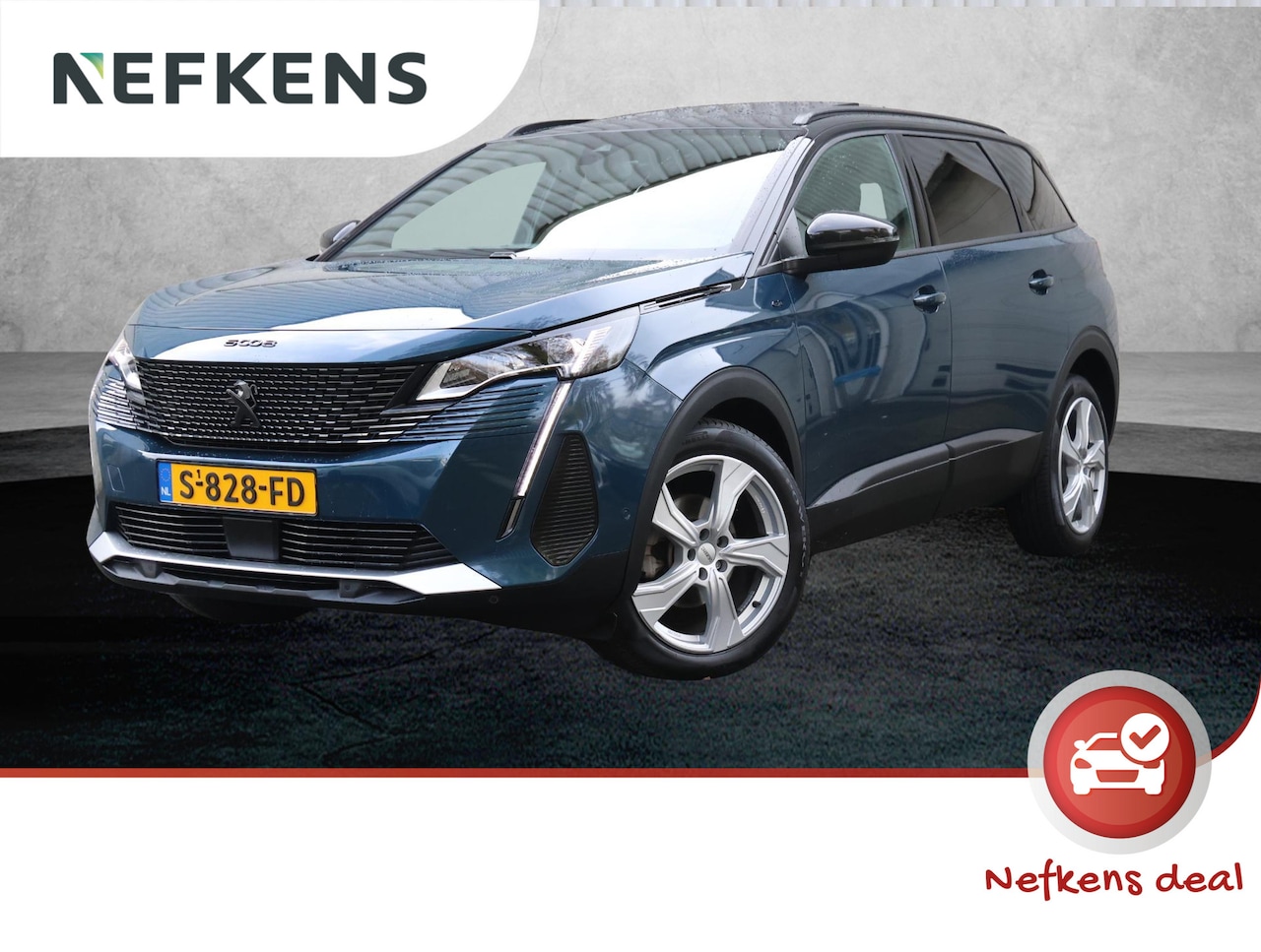 Peugeot 5008 - 130pk GT | 1ste eigenaar | Glazen dak | 7 persoons | Camera | Dodehoekdetectie | AUTOMAAT - AutoWereld.nl