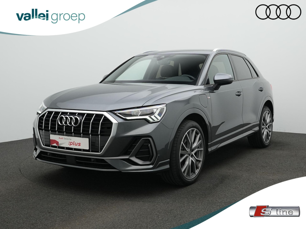 Audi Q3 - 45 TFSI e 245 pk S-Line | Achteruitrijcamera | Elektrische achterklep | Navigatie | Carpla - AutoWereld.nl