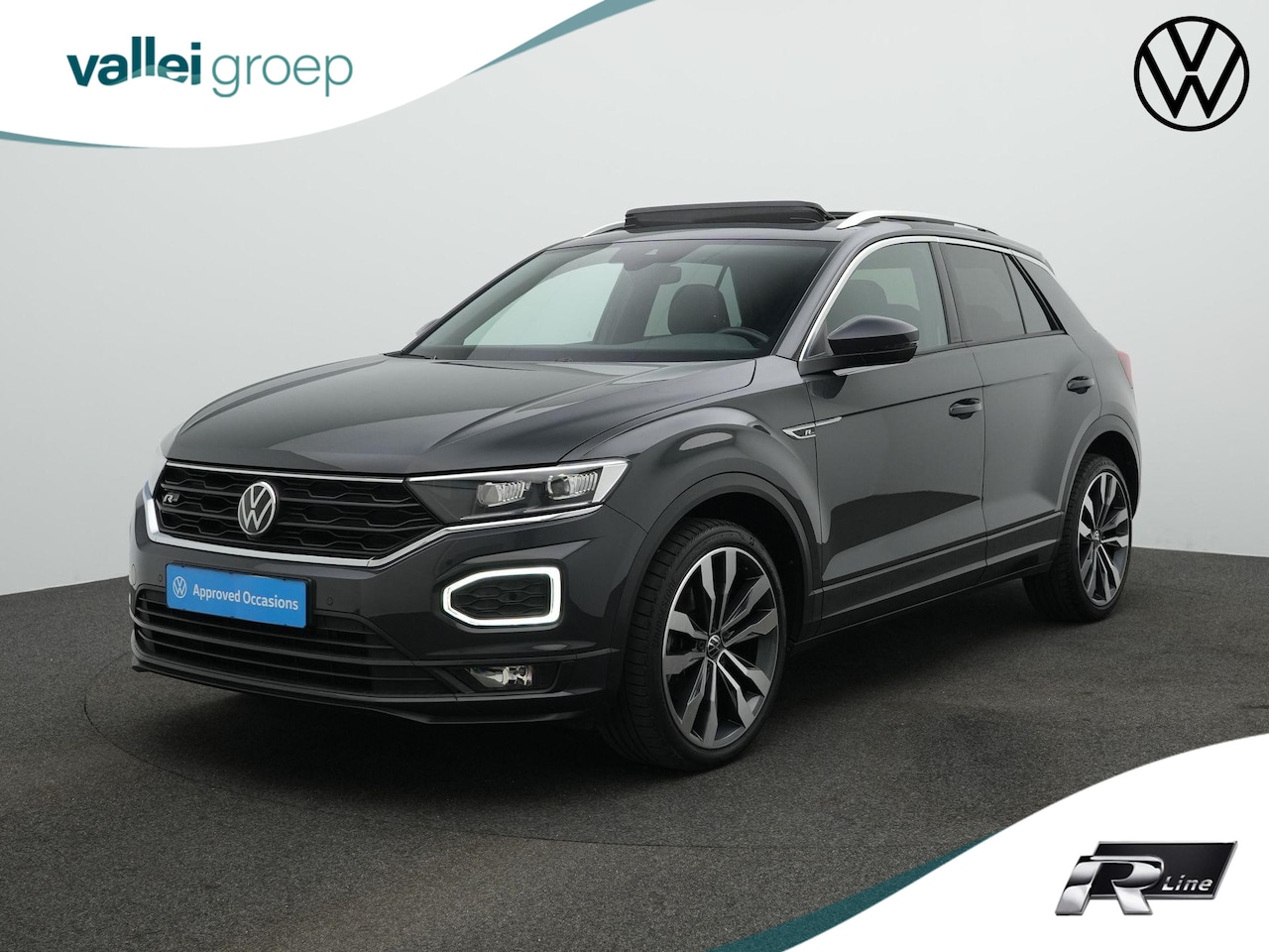Volkswagen T-Roc - 1.5 TSI 150 pk DSG R-Line | Panoramadak | Achteruitrijcamera | Stoelverwarming | Navigatie - AutoWereld.nl