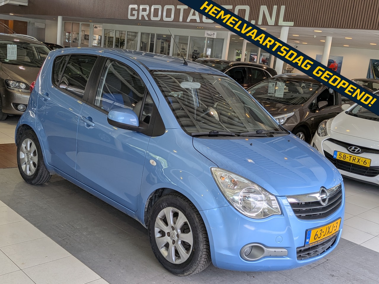 Opel Agila - 1.0 Enjoy Airco, Stuurbekrachtiging - AutoWereld.nl