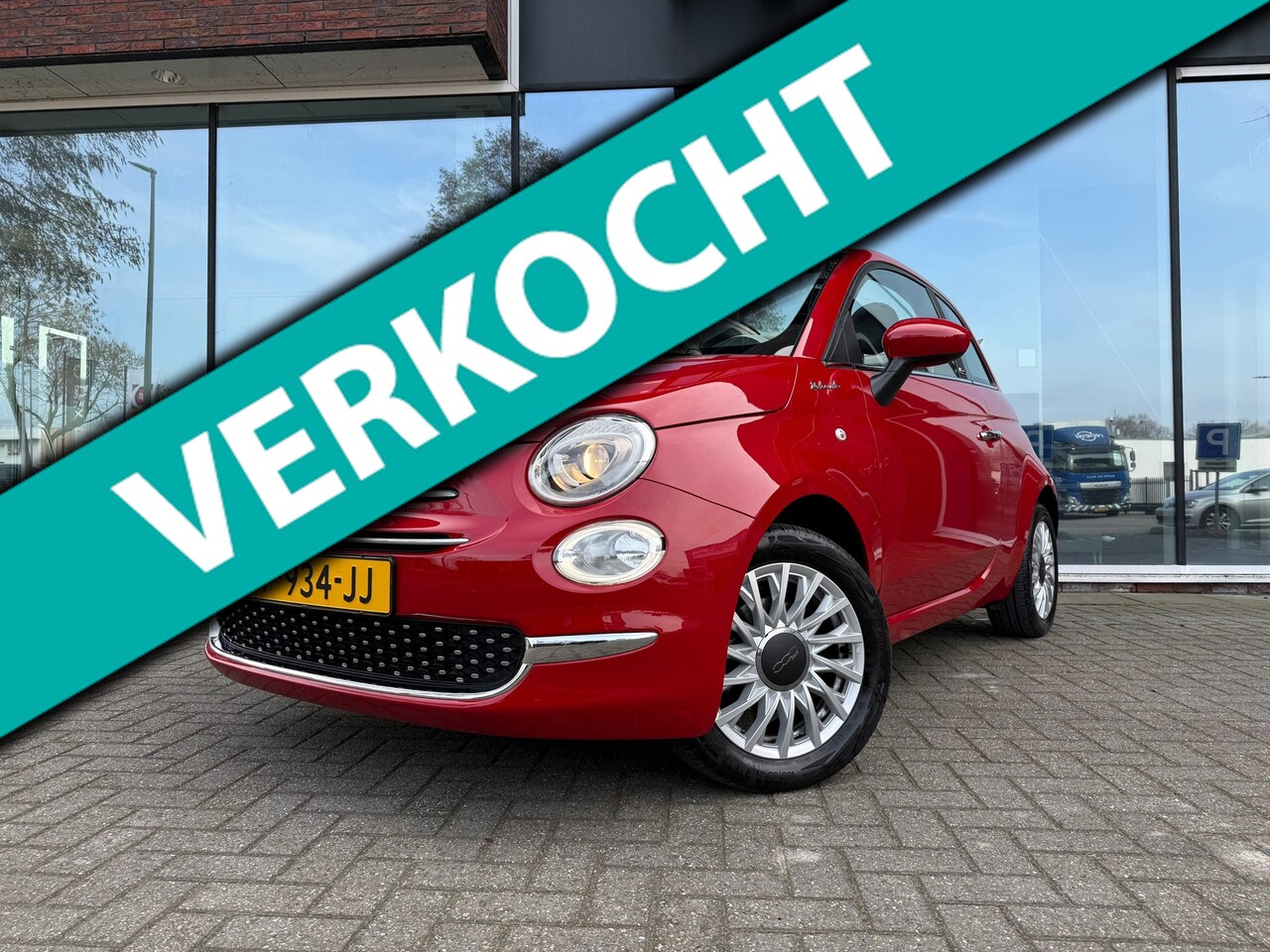 Fiat 500 C - 1.0 Hybrid Dolcevita - Navi - Airco - Parkeerhulp - 15"LMV - AutoWereld.nl