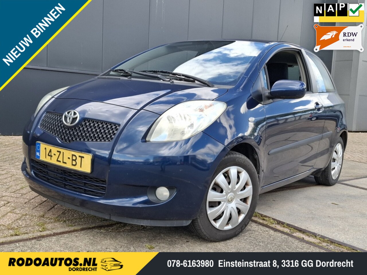 Toyota Yaris - 1.3 VVTi Sol 3D Airco APK 04-2027 ✅ - AutoWereld.nl