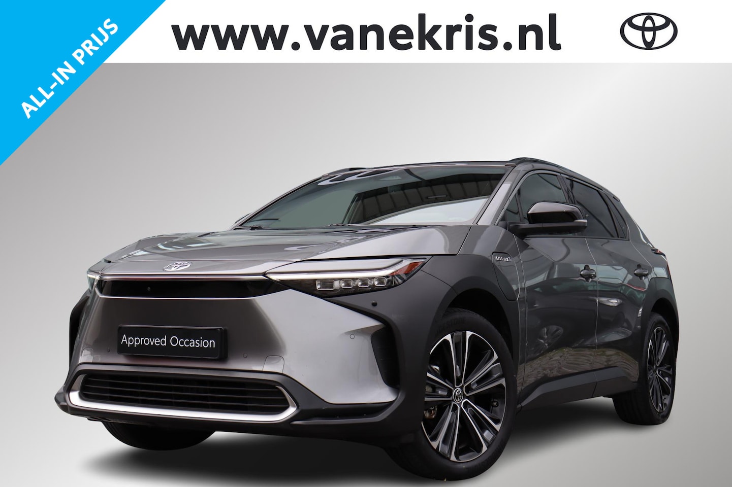 Toyota bZ4X - Premium AWD 71 kWh, Leder, 20" velgen BSM, Apple Carplay / Android Auto, Navigatie, 360 Ca - AutoWereld.nl