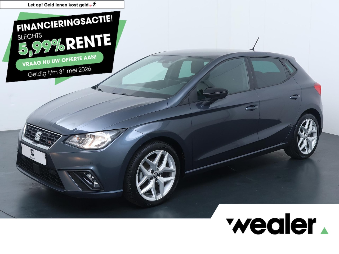 SEAT Ibiza - 1.0 TSI FR Business Intense | 115 PK | Automaat | Achteruitrijcamera | Cruise control | Ap - AutoWereld.nl