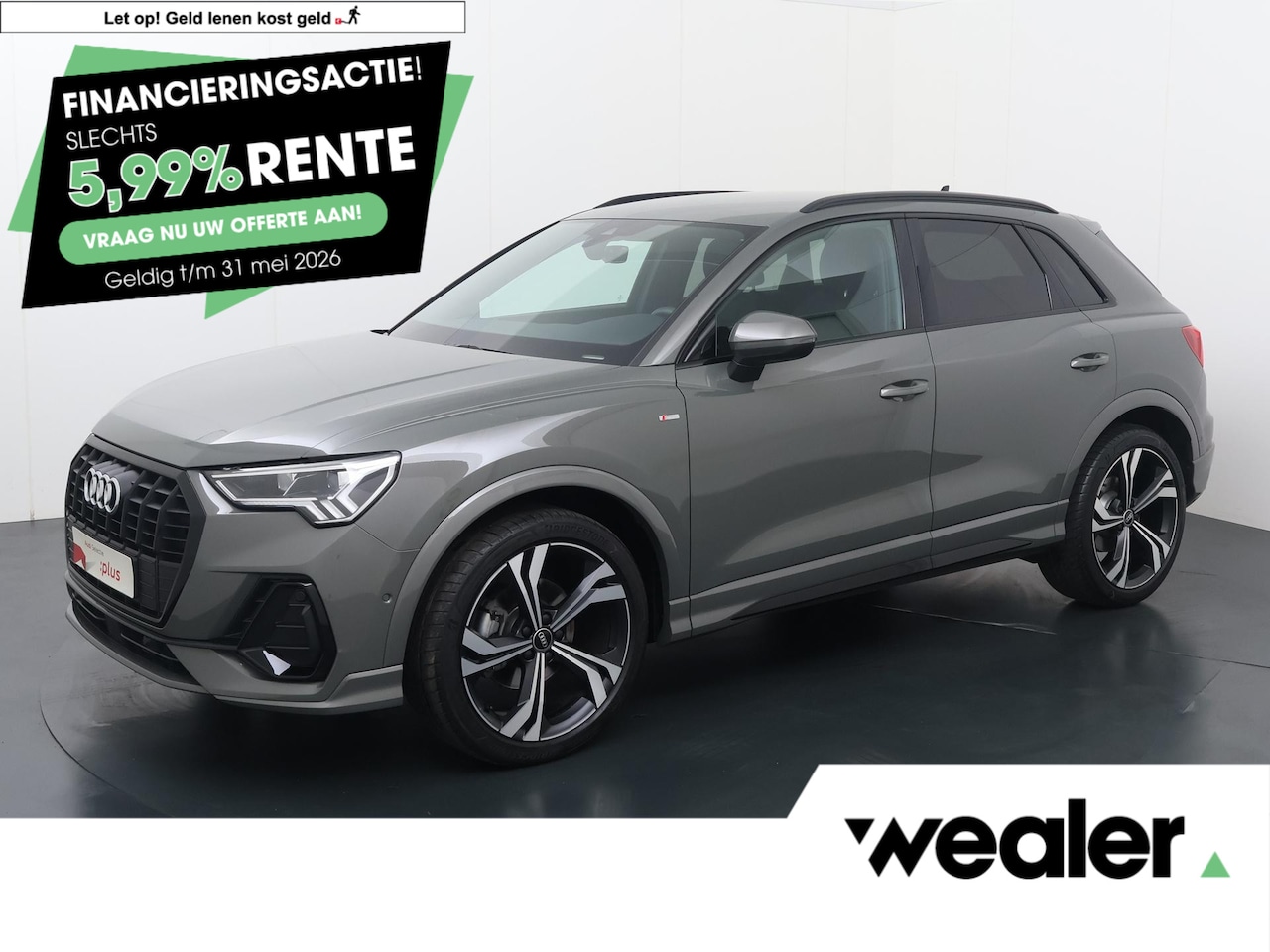 Audi Q3 - 35 TFSI S edition Competition | 150 PK | Automaat | Trekhaak | 360 Graden camera | Adaptiv - AutoWereld.nl