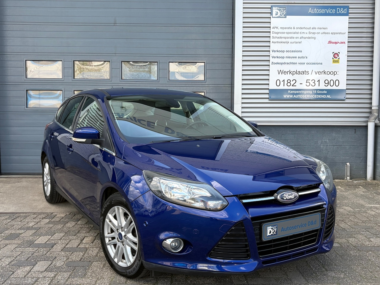 Ford Focus - 1.0 EcoBoost Edition Plus 2014|NAP|D-riem verv.|Cruise|Navi|PDC| - AutoWereld.nl