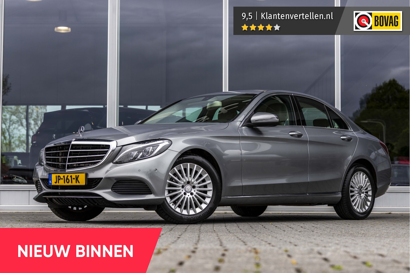 Mercedes-Benz C-klasse - 180 Ambition | Leder | NL Auto | Stoelver. - AutoWereld.nl