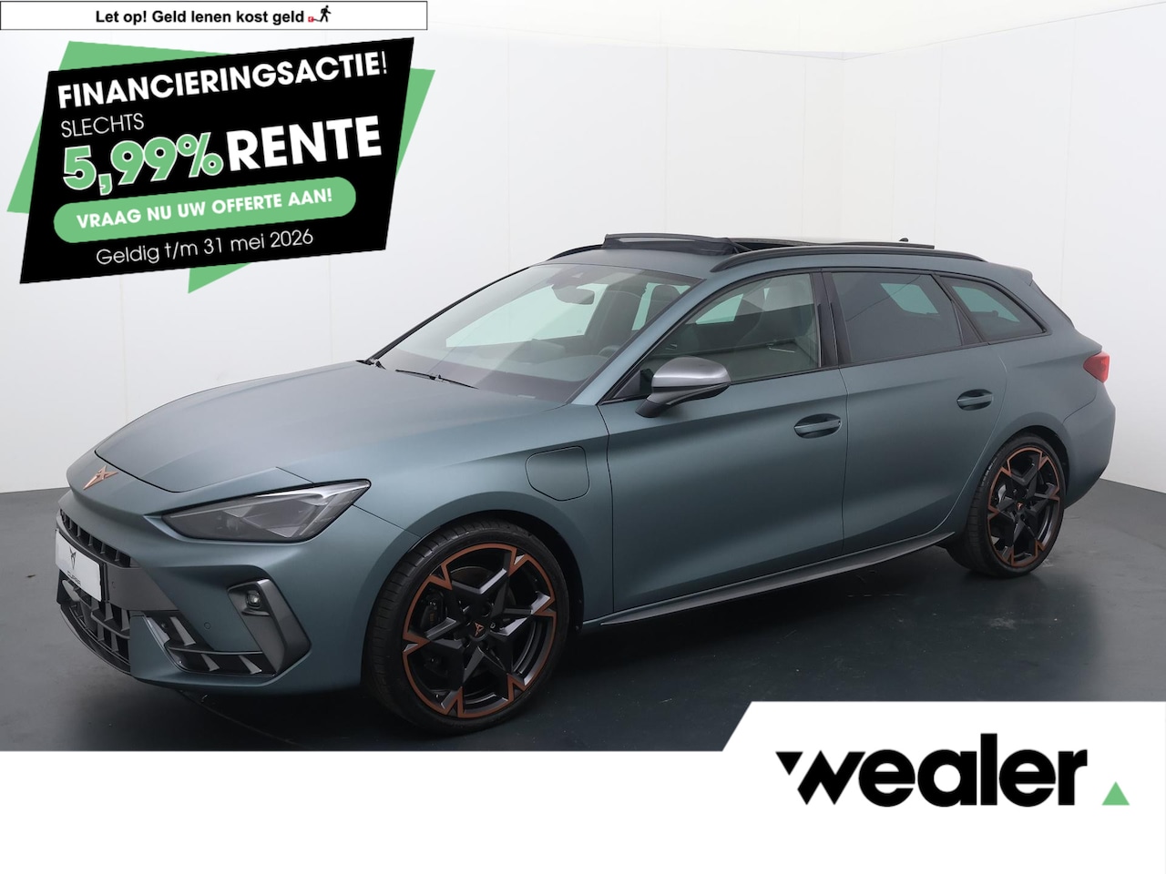 CUPRA Leon Sportstourer - 1.5 TSI e-Hybrid VZ | 272 PK | Panoramadak | Sennheiser audio | Matrix LED koplampen | Nav - AutoWereld.nl