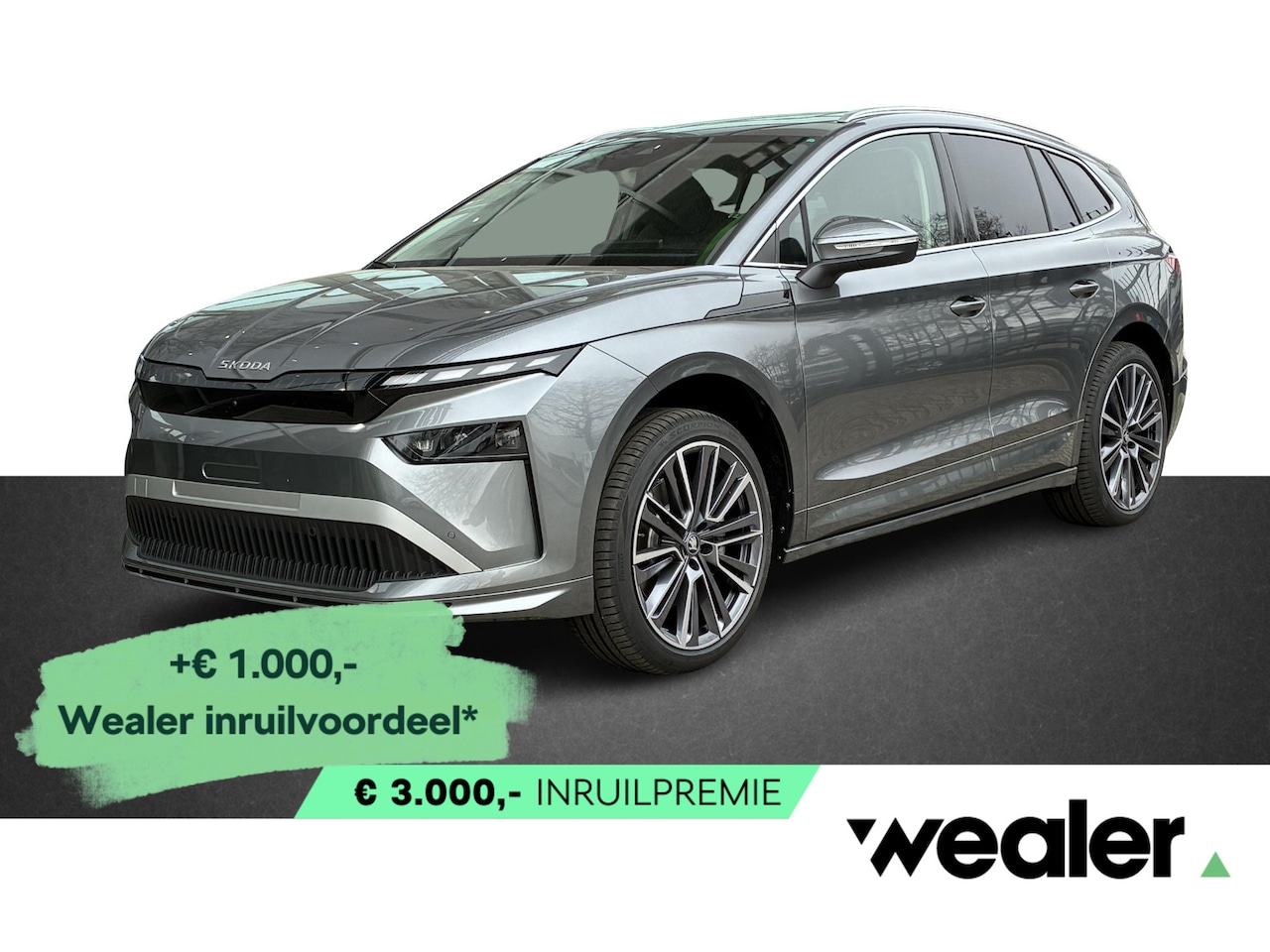 Skoda Enyaq iV - 85 Business Edition 286 PK | Trekhaak | Panoramadak | 21'' Lichtmetalen velgen | 360 Camer - AutoWereld.nl