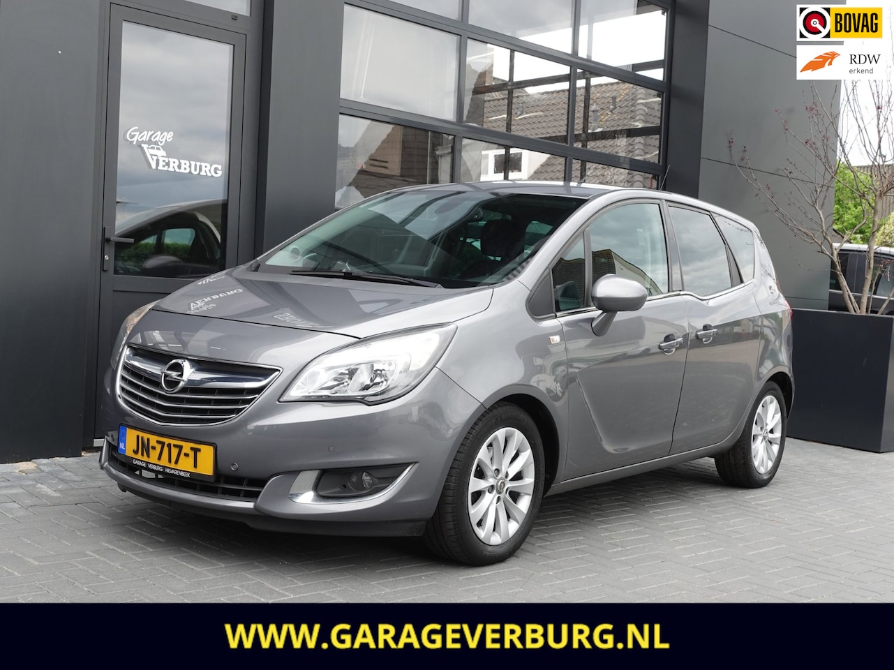 Opel Meriva - 1.4 Turbo Cosmo (Airco,Cruise,Trekhaak,1/2 Leer,PDC) - AutoWereld.nl