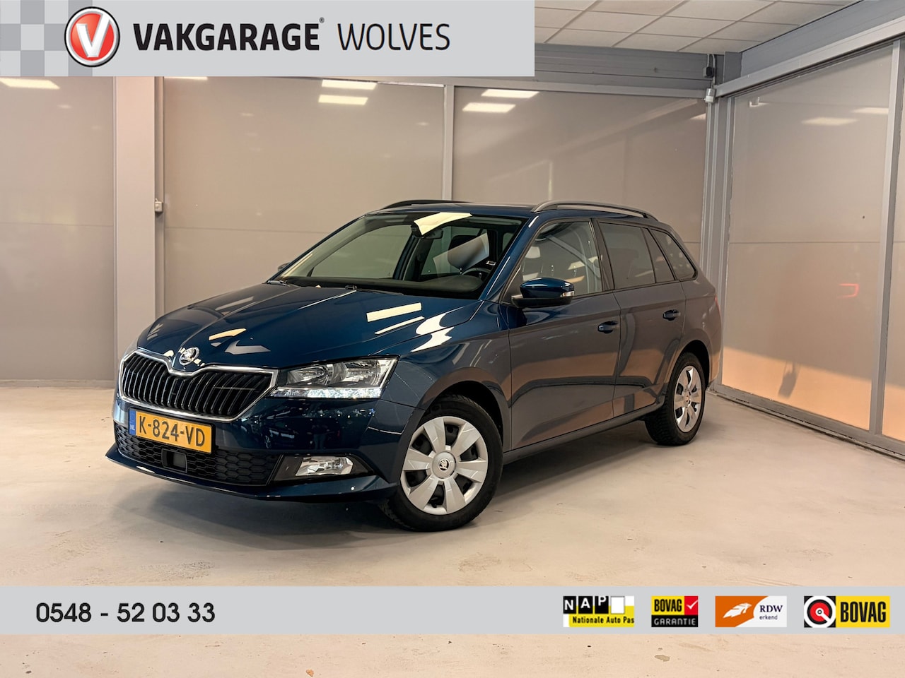 Skoda Fabia Combi - 1.0 TSI Ambition AUTOMAAT | NAVI | CLIMA | CAR PLAY | - AutoWereld.nl