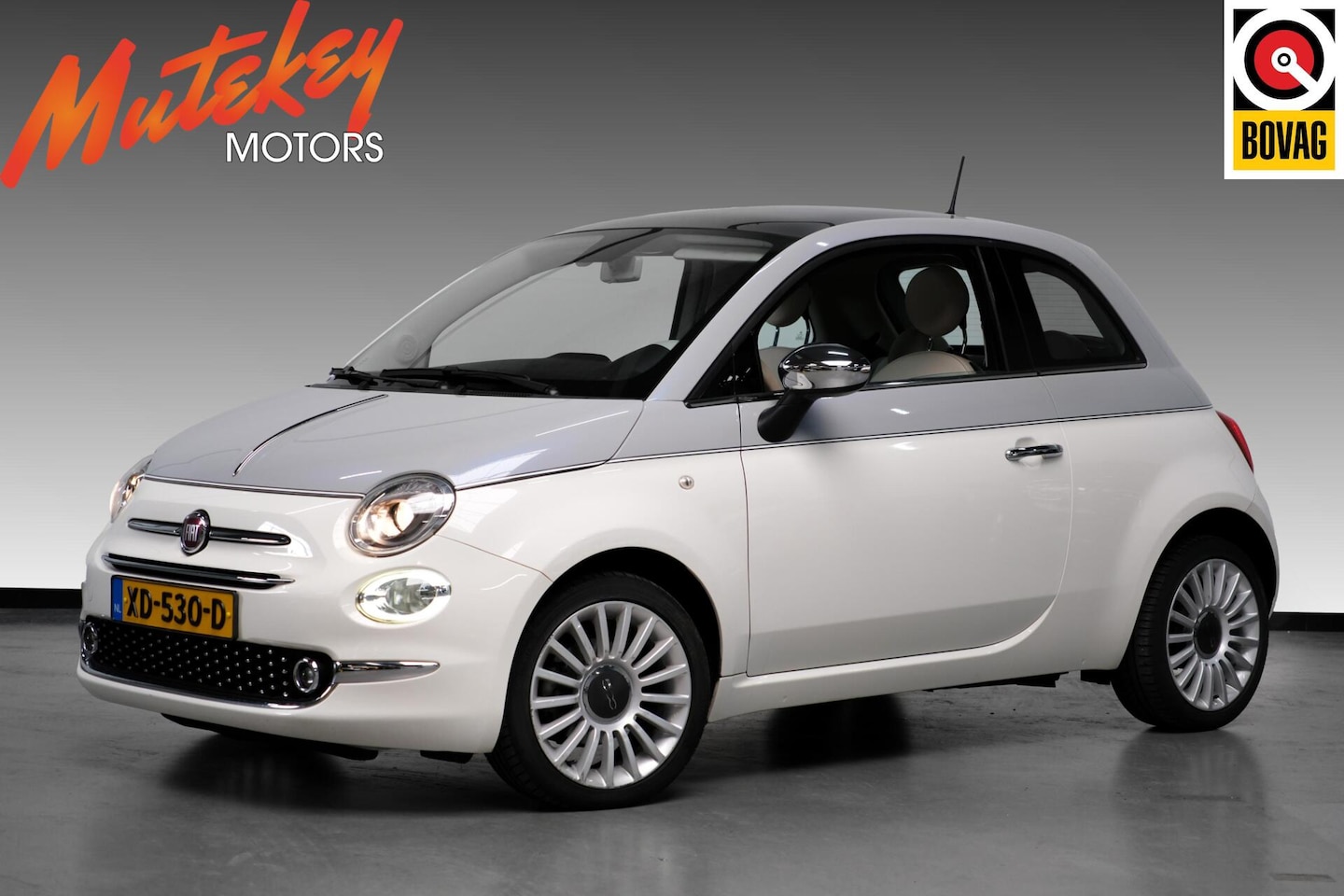 Fiat 500 - 0.9 TwinAir Turbo Collezione Bi-Tone |Pano|CarPlay - AutoWereld.nl