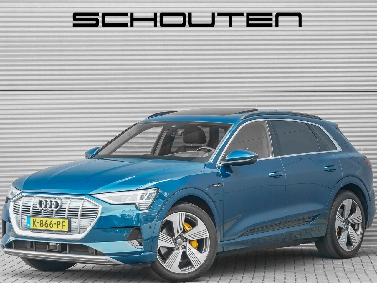 Audi e-tron - 55 Quattro Advanced Pro Line Plus 95 kWh Pano B&O HUD Trekhaak 21" - AutoWereld.nl