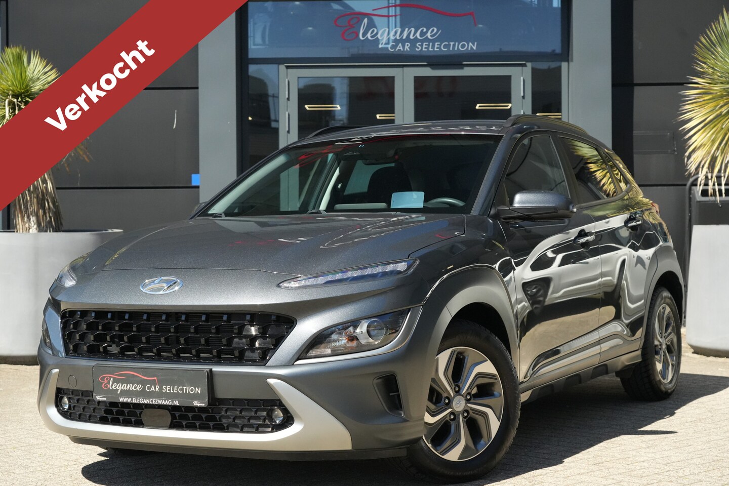 Hyundai Kona - 1.6 GDI HEV Fashion 141pk Navigatie/AdaptieveCruiseControl/Camera - AutoWereld.nl
