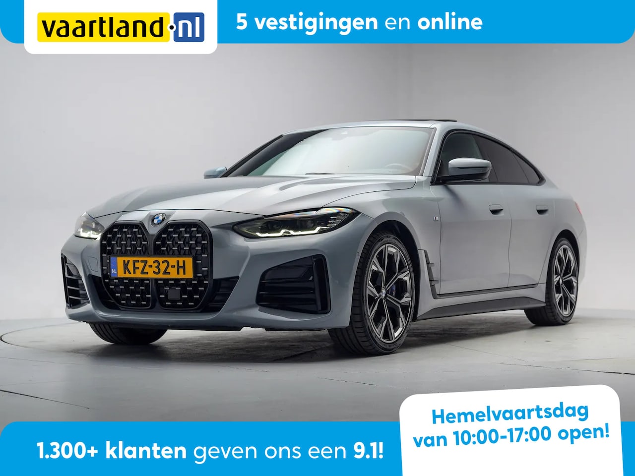 BMW 4-serie Gran Coupé - 420i M Sport Shadow Aut. [ Schuifdak H/K ACC Memory M-Stoelen ] - AutoWereld.nl