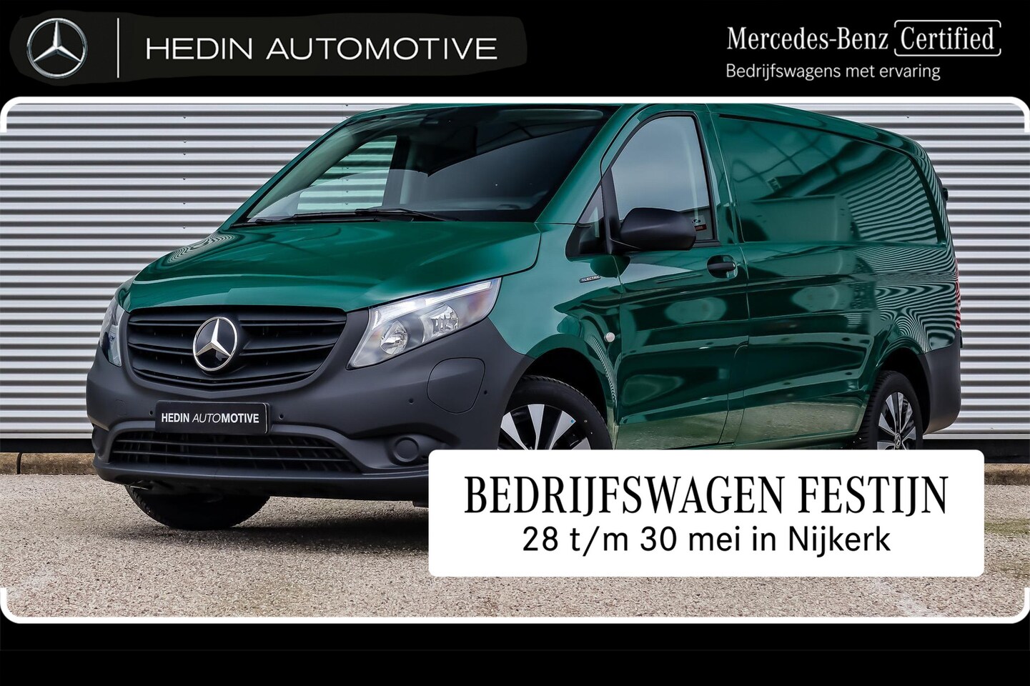 Mercedes-Benz eVito - eVito L2 | Parkeerpakket | Chauffeursassistentiepakket - AutoWereld.nl