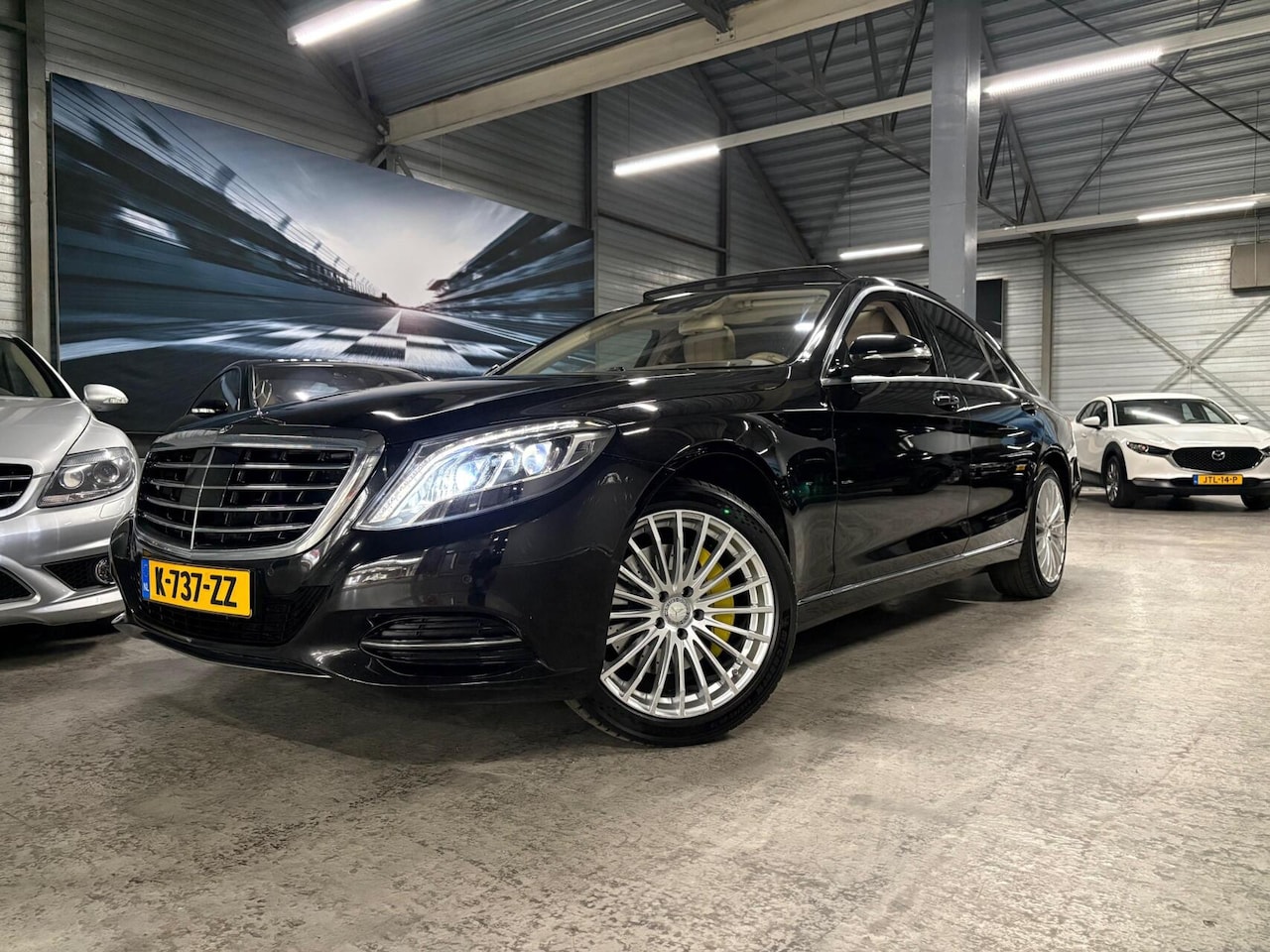 Mercedes-Benz S-klasse - 400H Lang Prestige Plus|Burmester|Massage| - AutoWereld.nl