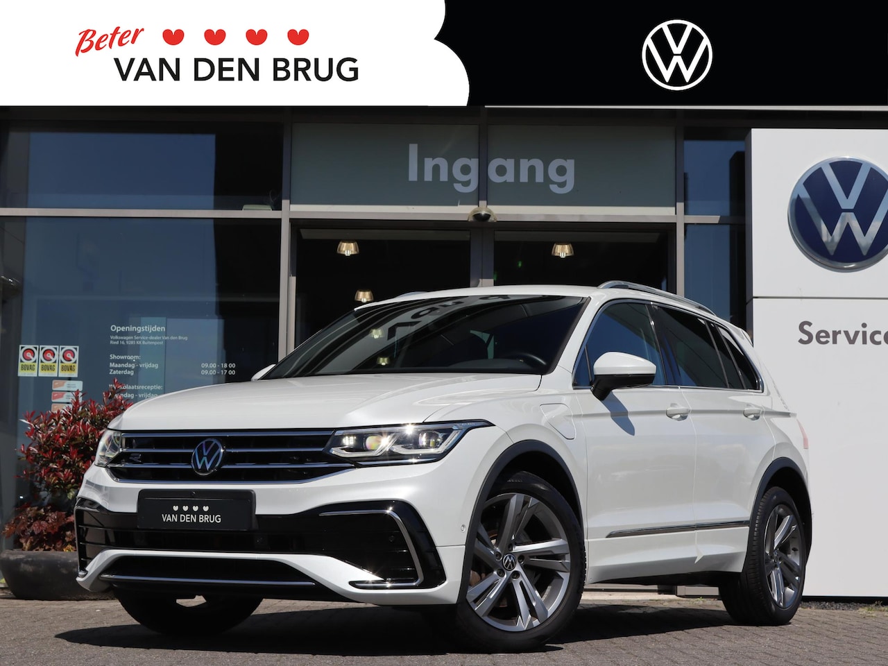 Volkswagen Tiguan - 1.4 TSI 245 pk DSG eHybrid R-Line | Trekhaak | 360 Camera | LED Matrix | ACC | Stoel + Stu - AutoWereld.nl