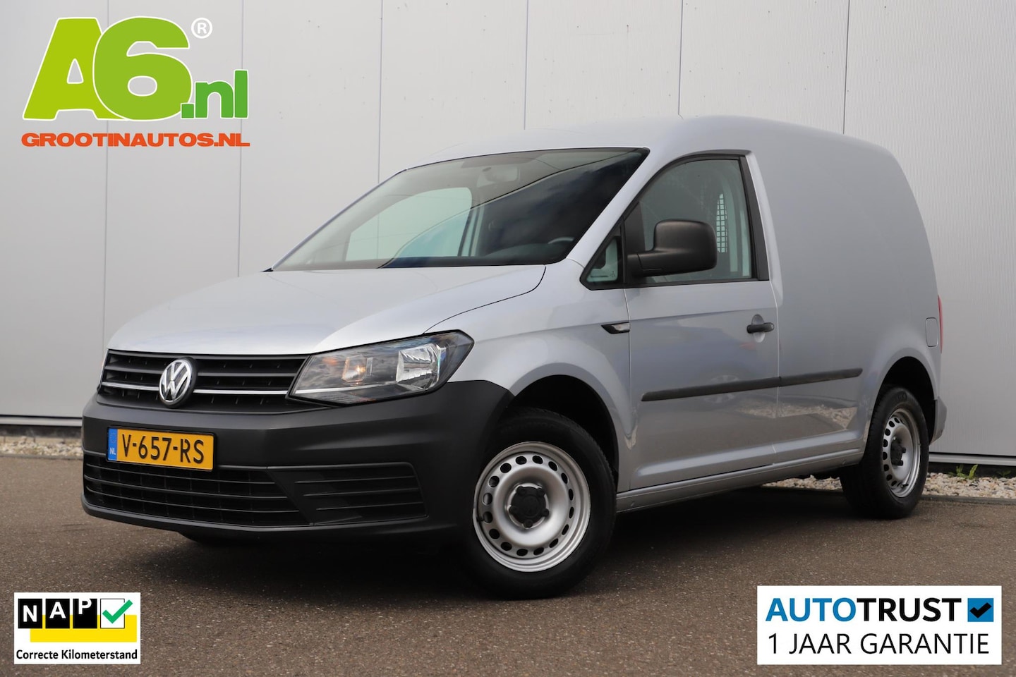 Volkswagen Caddy - 2.0 TDI L1H1 BMT Trendline Marge Bus Airco Elektrische Ramen Centrale Vergrendeling Schuif - AutoWereld.nl