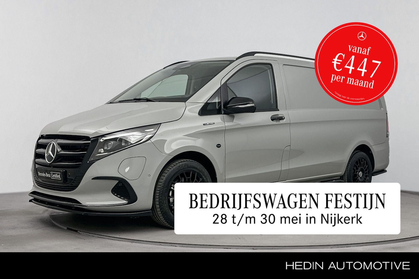Mercedes-Benz eVito - 112 L2 | Hedin Automotive Edition | Maxton Design | Multibeam LED met Highbeam Assist Plus - AutoWereld.nl