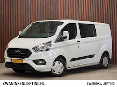 Ford Transit Custom - 2.0 TDCI L2H1 Trend Dubbele Cabine CRUISE-AIRCO-CARPLAY-CAMERA-TREKHAAK