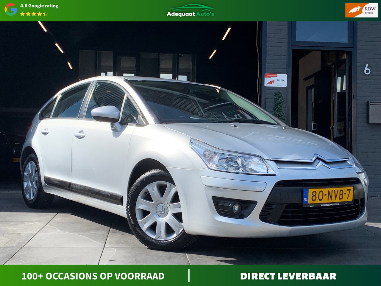 Citroën C4 - 1.6 VTi Anniversaire|Trekhaak|PDC|NAVI|Cruise|APK - AutoWereld.nl