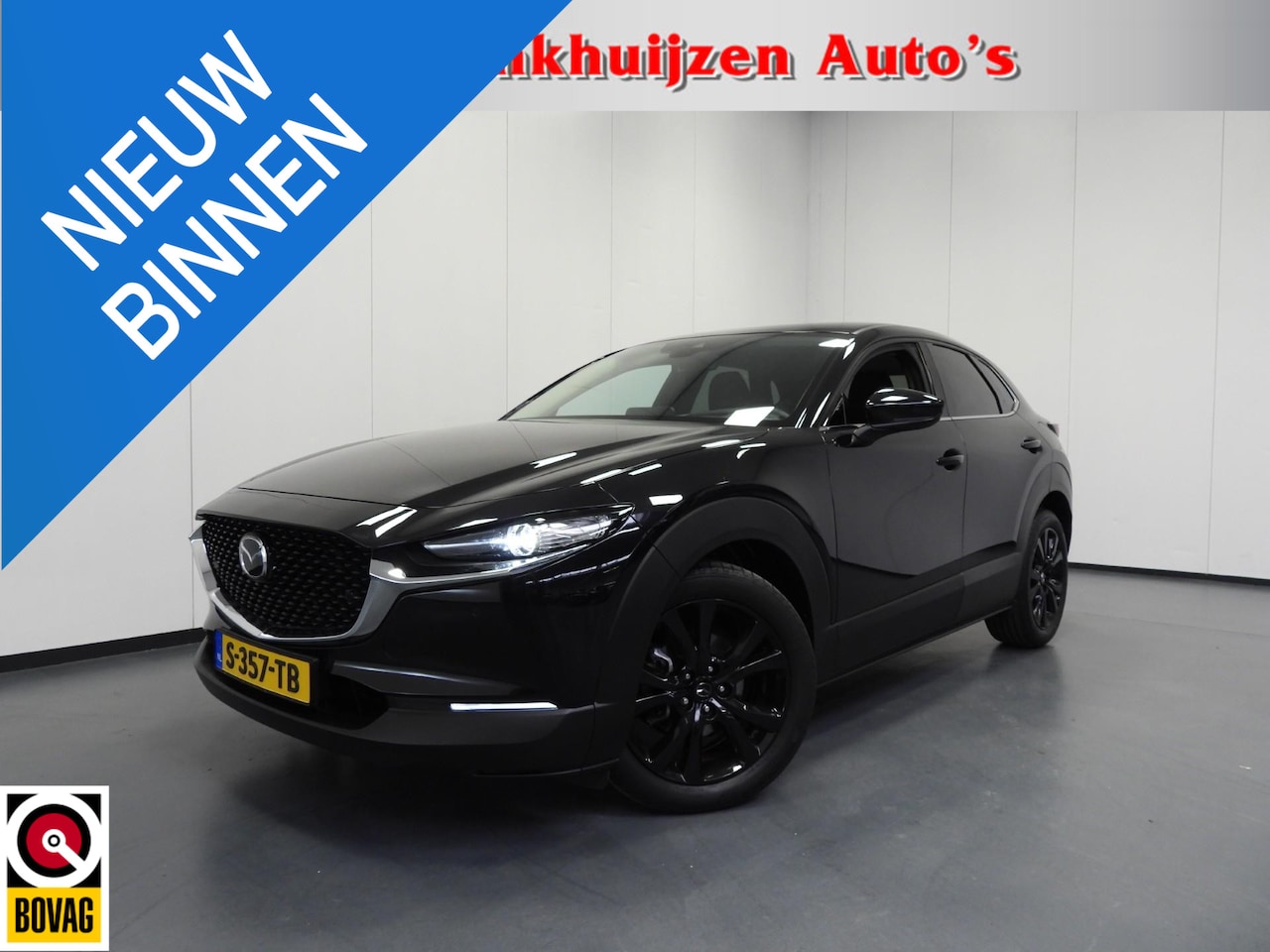 Mazda CX-30 - 2.0 e-SkyActiv-X M Hybrid Homura NAVI/CAMERA/HEAD-UP/LED/18"LMV! - AutoWereld.nl
