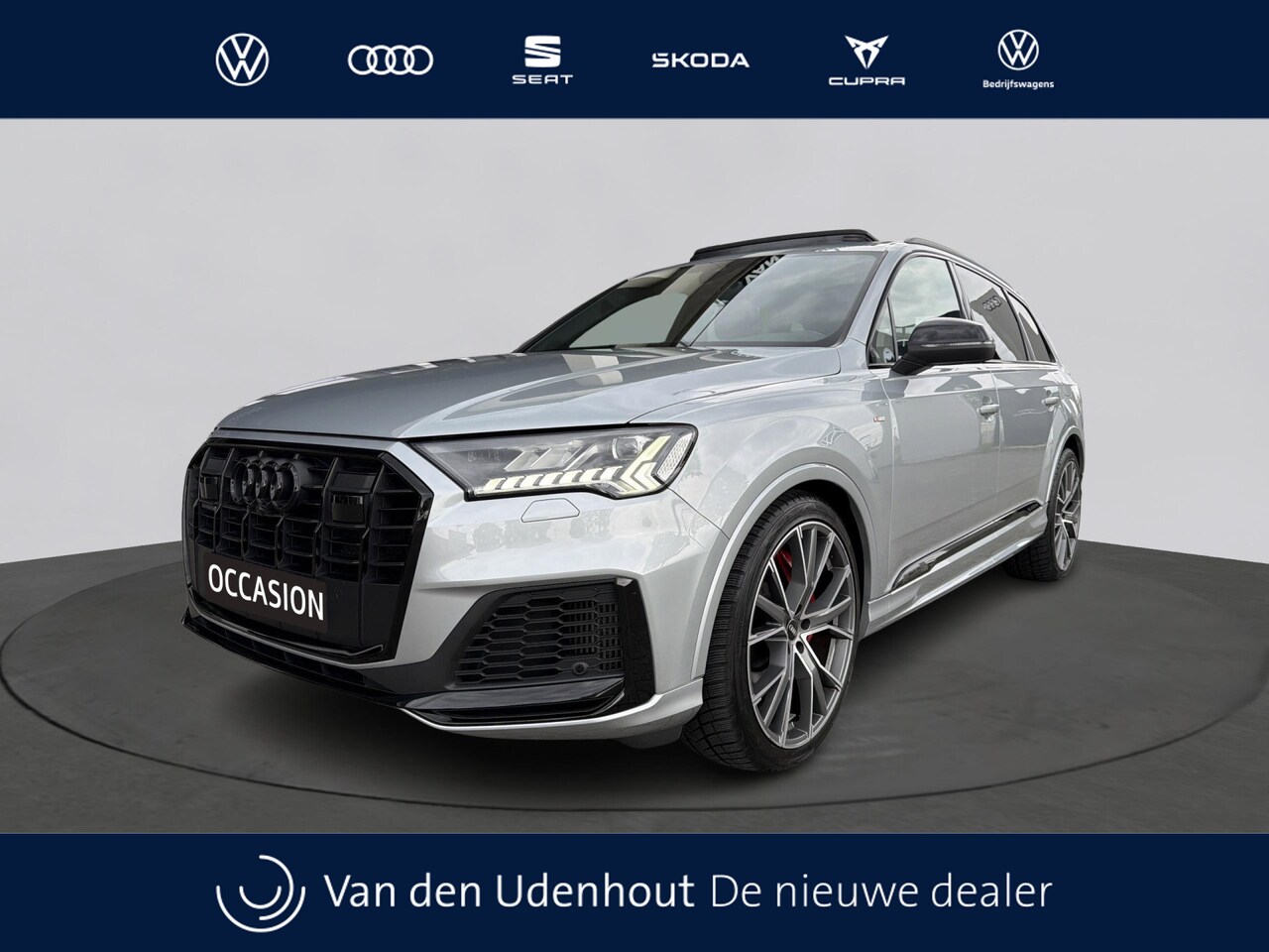 Audi Q7 - 55 TFSI e 381Pk Quattro Pro Line S / Panodak / Trekhaak / B&O - AutoWereld.nl