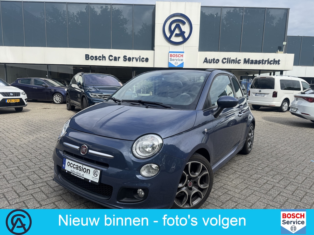 Fiat 500 C - 1.2 500S CABRIO / SPORT / 4-CILINDER / - AutoWereld.nl