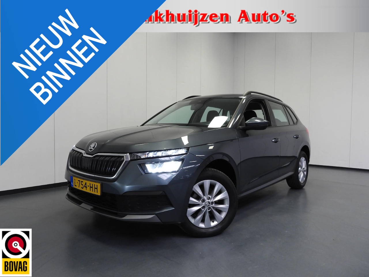 Skoda Kamiq - 1.0 TSI Ambition NAVI-APP/CRUISE/LED/TREKH./16"LMV! - AutoWereld.nl