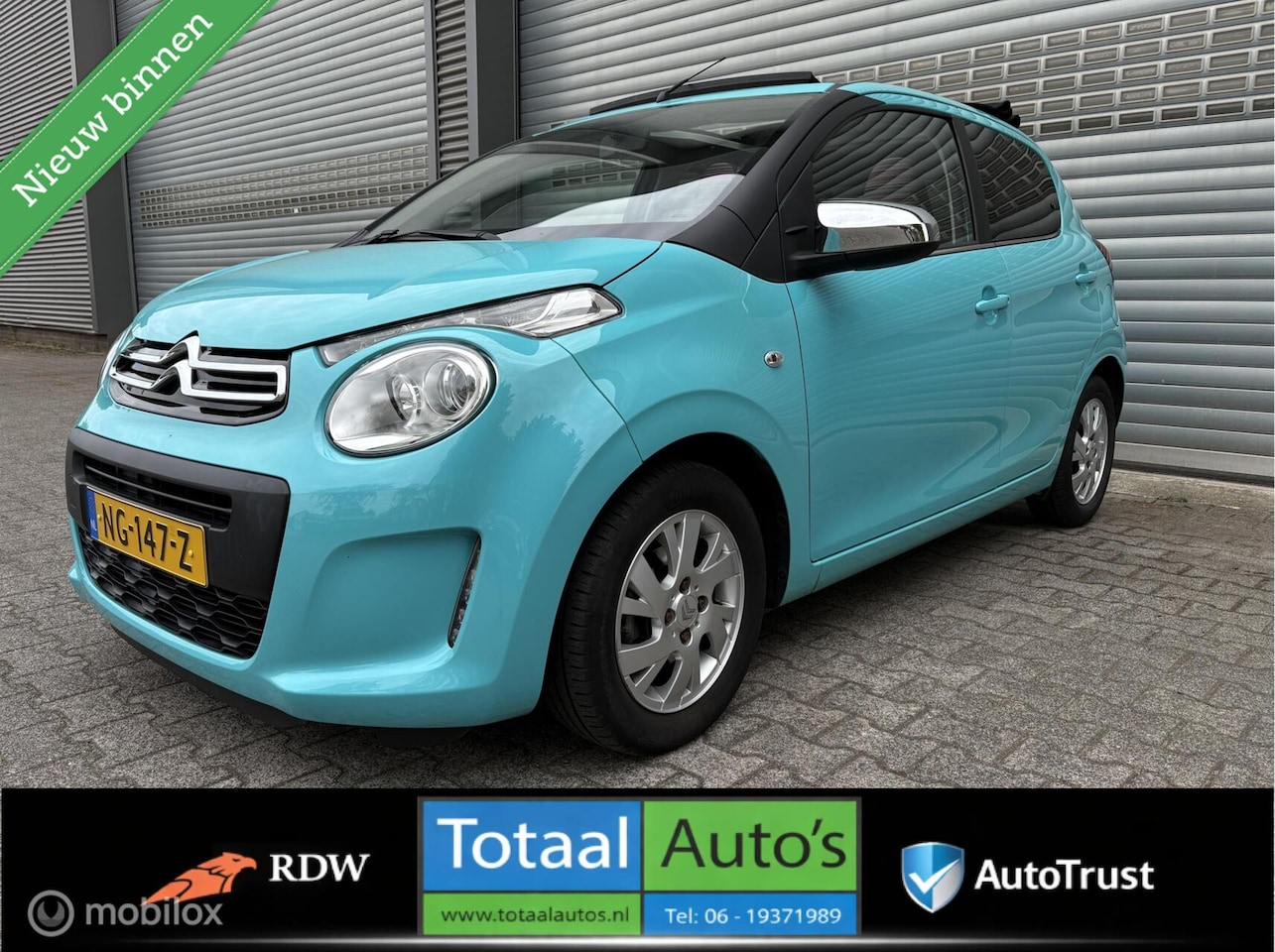 Citroën C1 - 1.0 e-VTi Airscape Feel*1e EIG*CABRIO*ISO*AIRCO - AutoWereld.nl