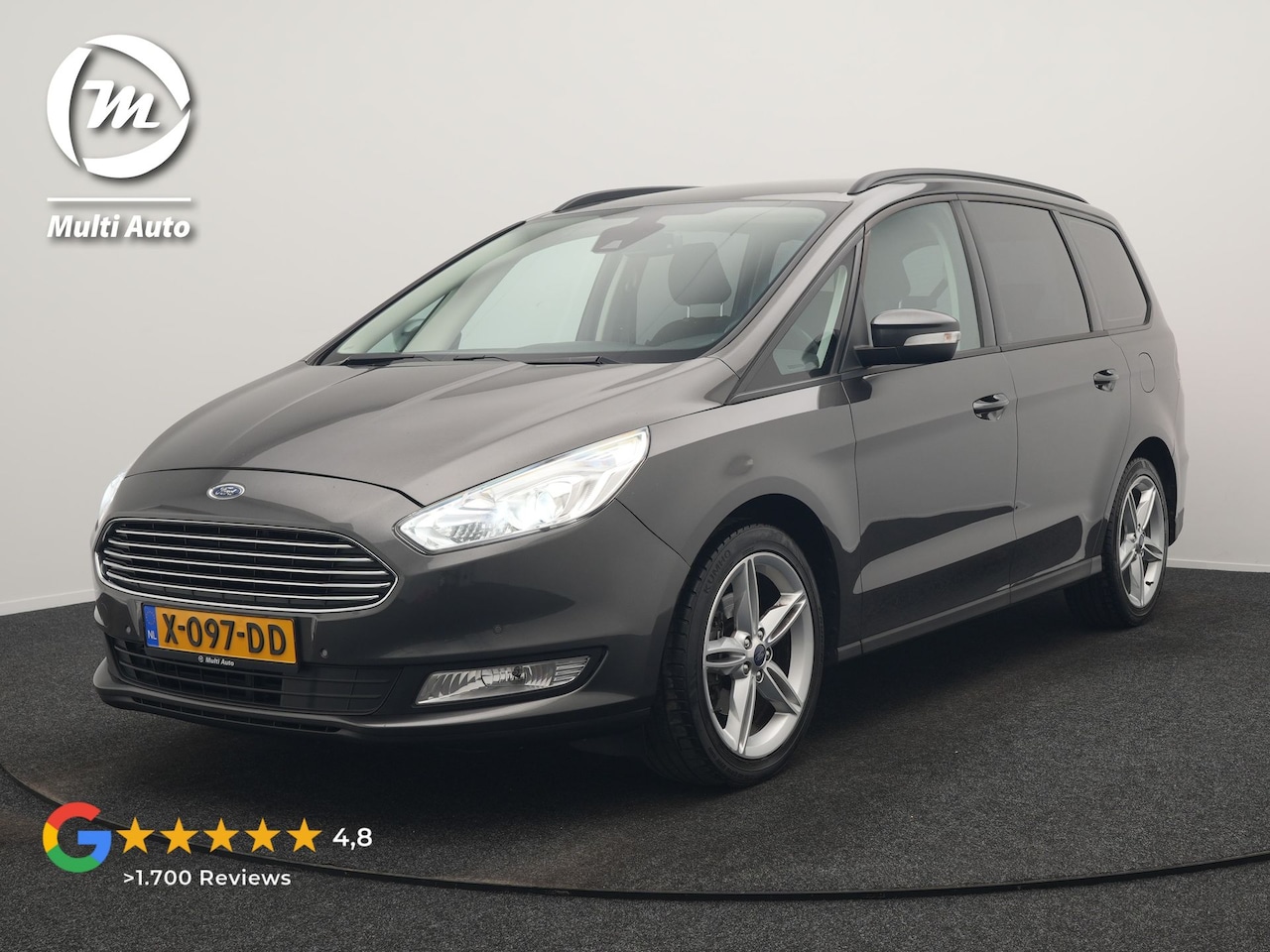 Ford Galaxy - 2.0 Titanium Automaat 7 Persoons 241pk | Camera | Apple Carplay | Voorstoelen Verwarmd | L - AutoWereld.nl
