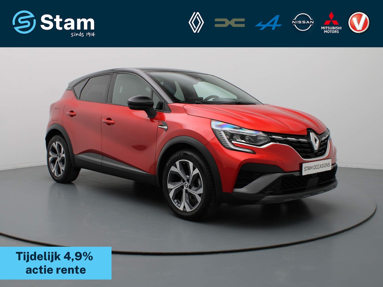 Renault Captur - 160pk R.S. Line EDC/Automaat Camera | Climate | Cruise | Navi | Parkeersens. v+a - AutoWereld.nl