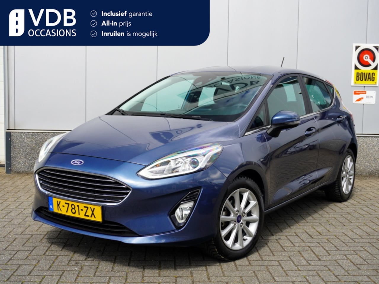 Ford Fiesta - 1.0 EcoB. Titanium Stoel&Stuur verwarm. | CarPlay | Cruise | NAP - AutoWereld.nl