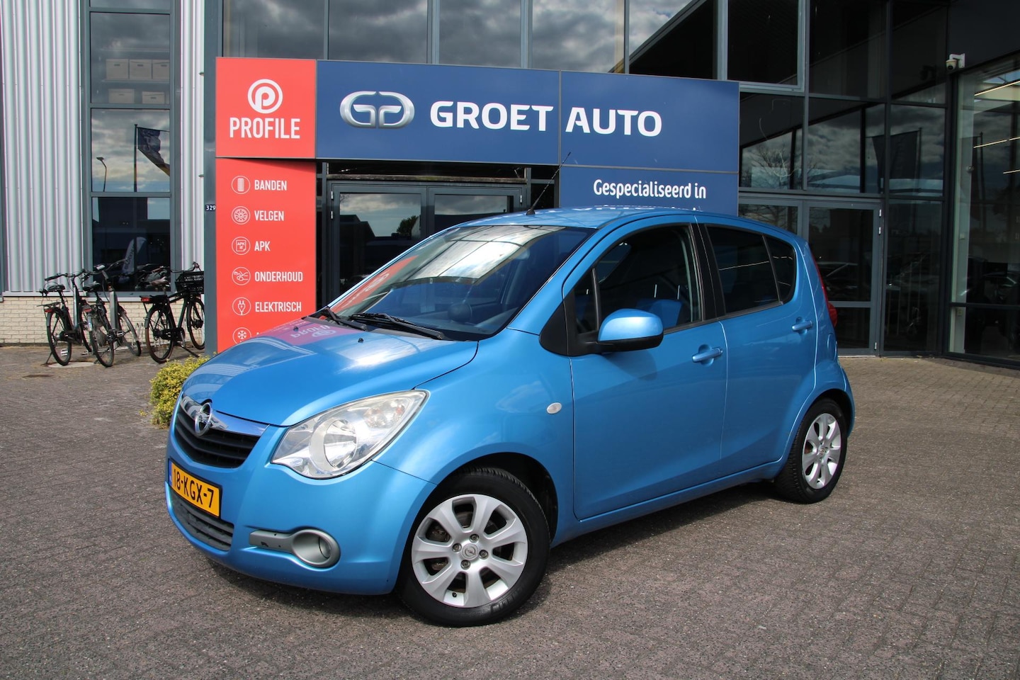 Opel Agila - 1.2 Edition Airco (koud) dealer onderhouden, met nieuwe APK - AutoWereld.nl
