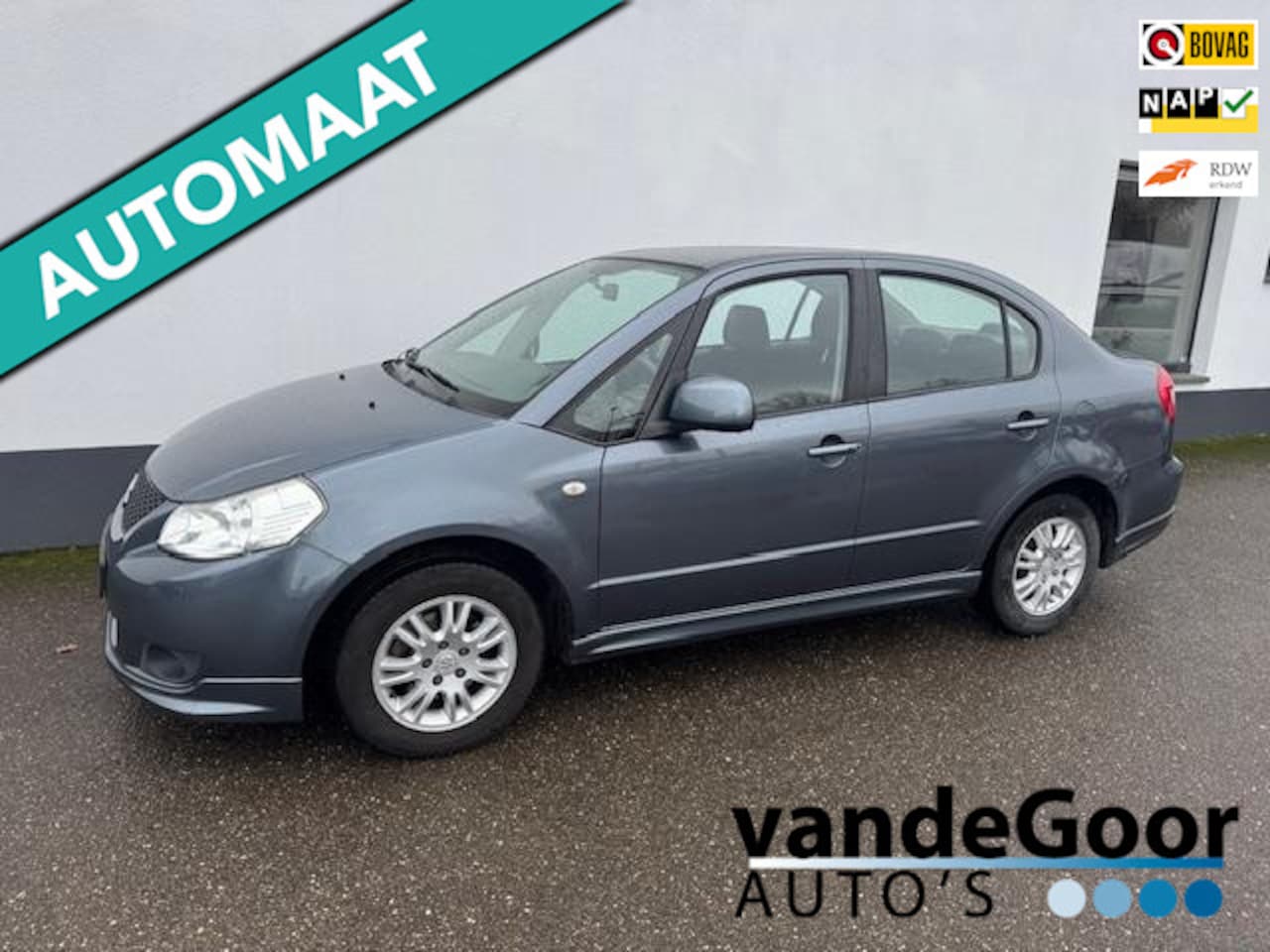 Suzuki SX4 - 1.6 Exclusive 1.6 Exclusive, '09, aut., airco, trekhaak, 100 % onderhouden ! - AutoWereld.nl