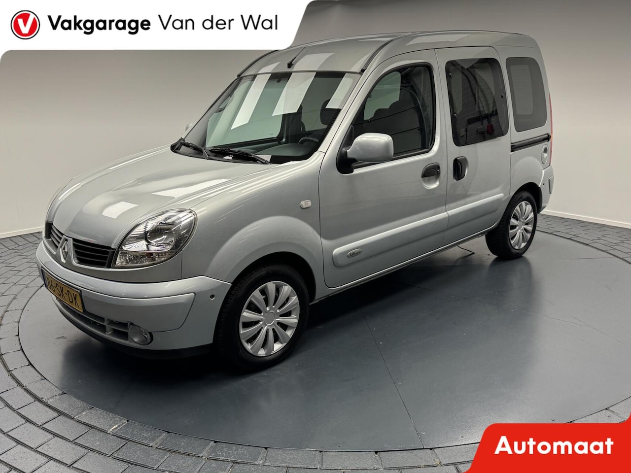 Renault Kangoo - combi 1.6-16V Expression Automaat-Airco-Trekhaak-Elek.ramen-Elek.spiegels - AutoWereld.nl