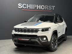 Jeep Compass - 4xe 240 Plug-in Hybrid Trailhawk Vol Leer elec stoelen stoelventilatie ACC 360 Camera Alpi