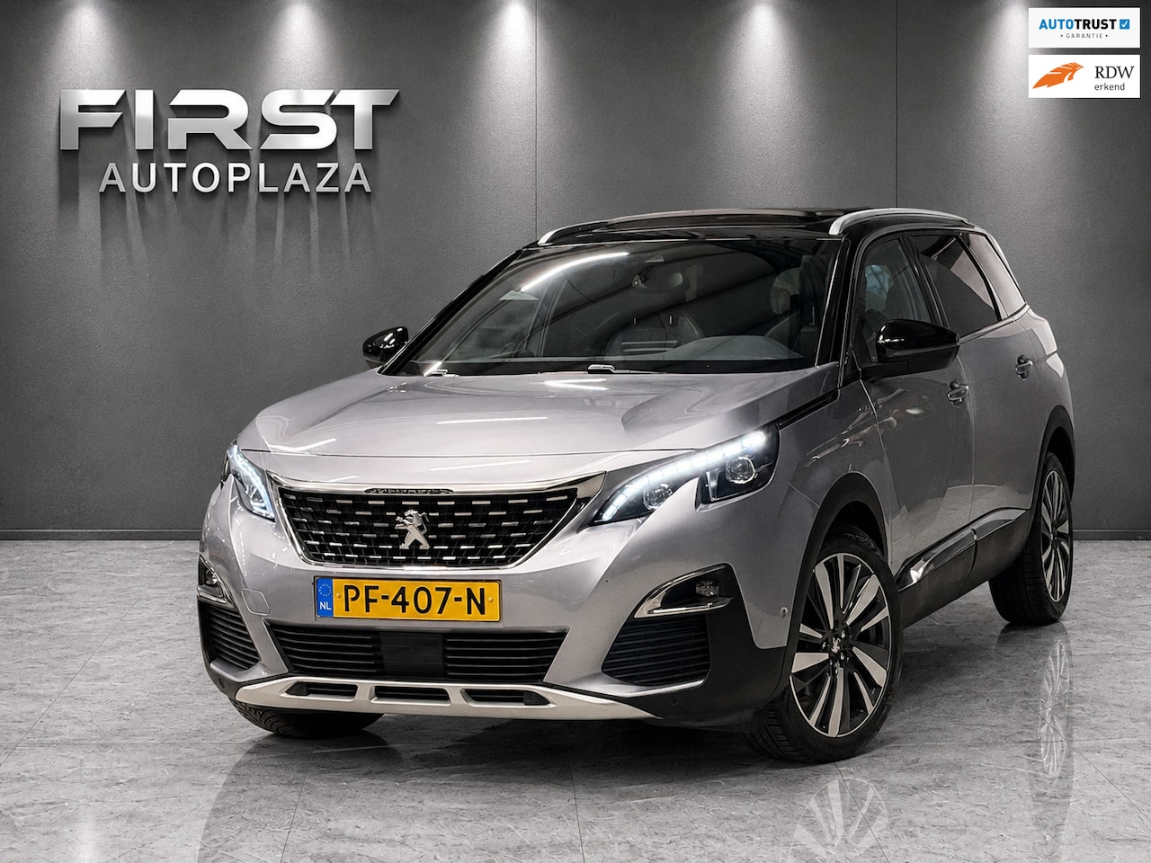 Peugeot 5008 - 1.2 PureTech GT-Line PANO/KEYLESS/SFEERVERL./NAVI/CAMERA/6-BAK | KEURIGE AUTO ! - AutoWereld.nl