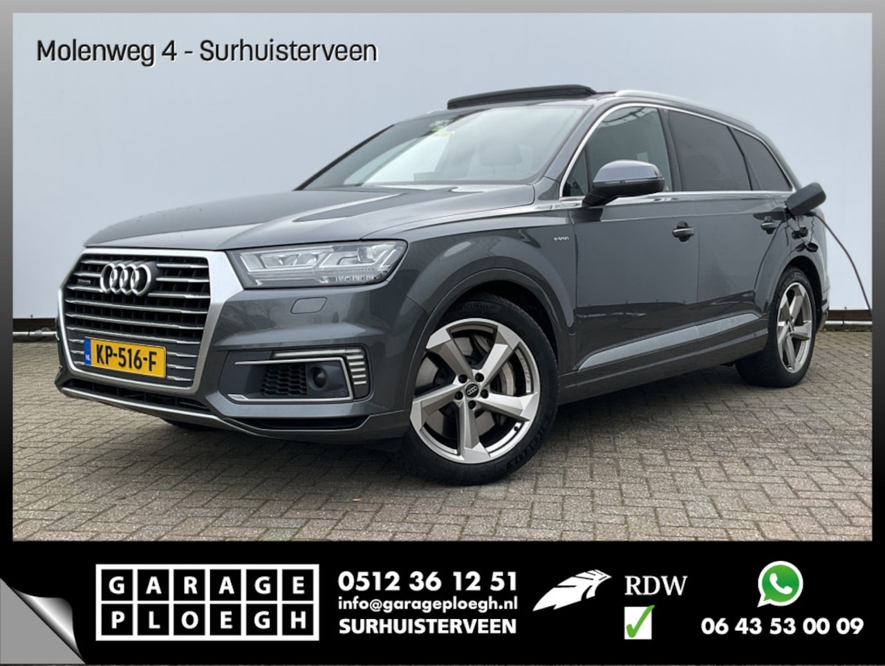 Audi Q7 - 3.0 TDI e-tron Quattro Pano-dak Camera Luchtv Trekhaak Orig-NL Dealer-OH Sport - AutoWereld.nl