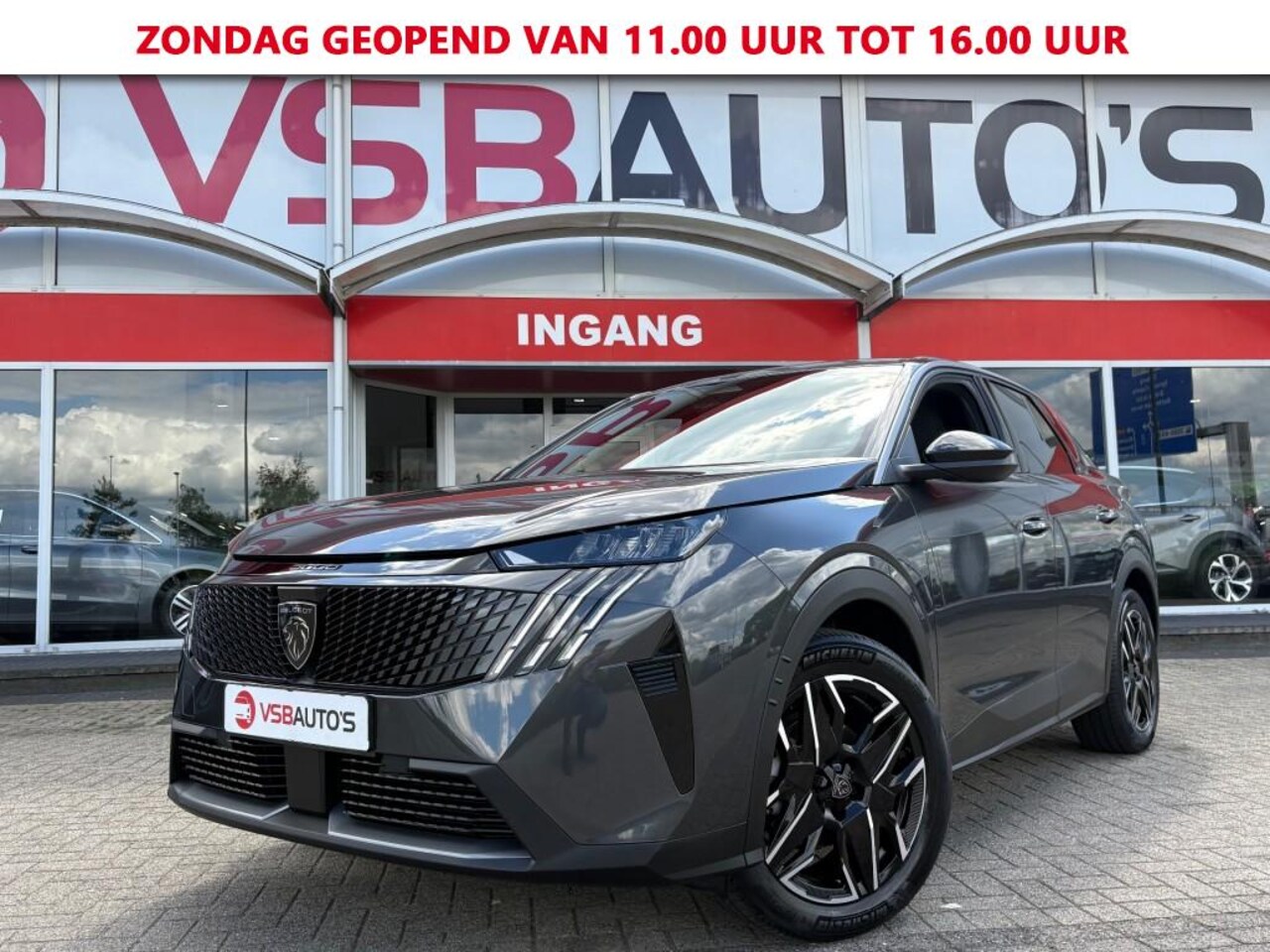 Peugeot 3008 - 1.2 HYBRID AUT.145PK ALLURE NW-MODEL TREKHAAK NAVI CAMERA CARPLAY LMV PDC - AutoWereld.nl